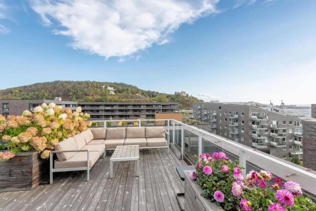 Luxury 2-Bedroom Apartment With Seaview In Oslo City Center Ngoại thất bức ảnh